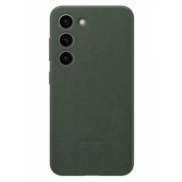 Husa Samsung Galaxy S23 Plus din Piele, Verde