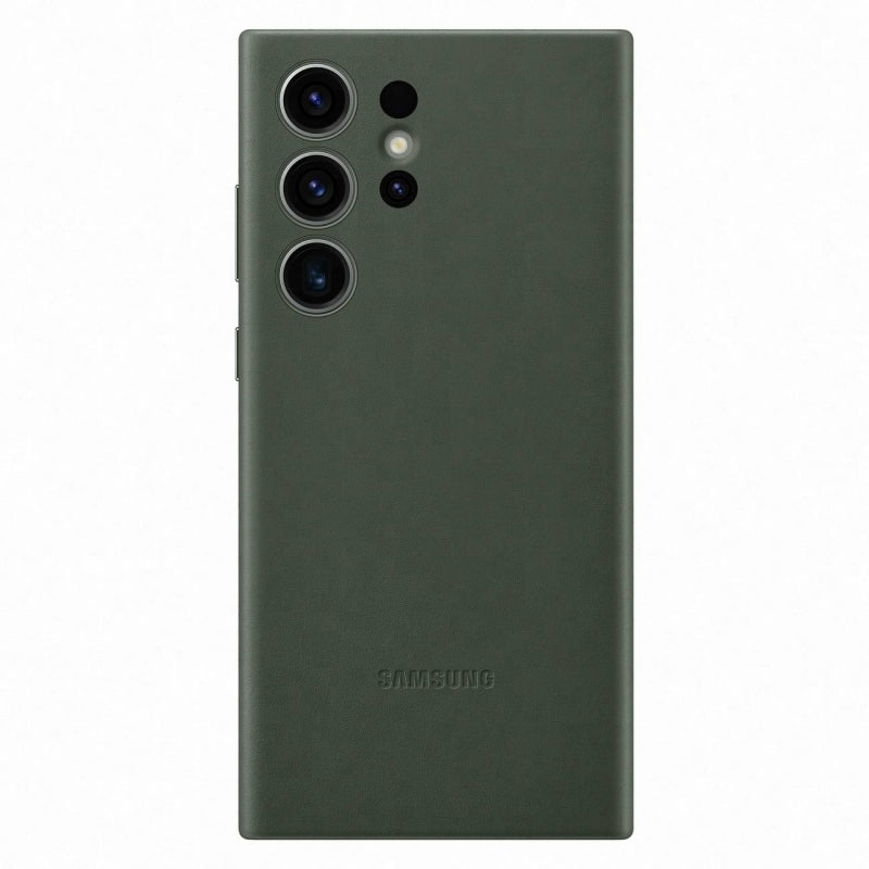 Husa Samsung Galaxy S23 Ultra, Piele Verde