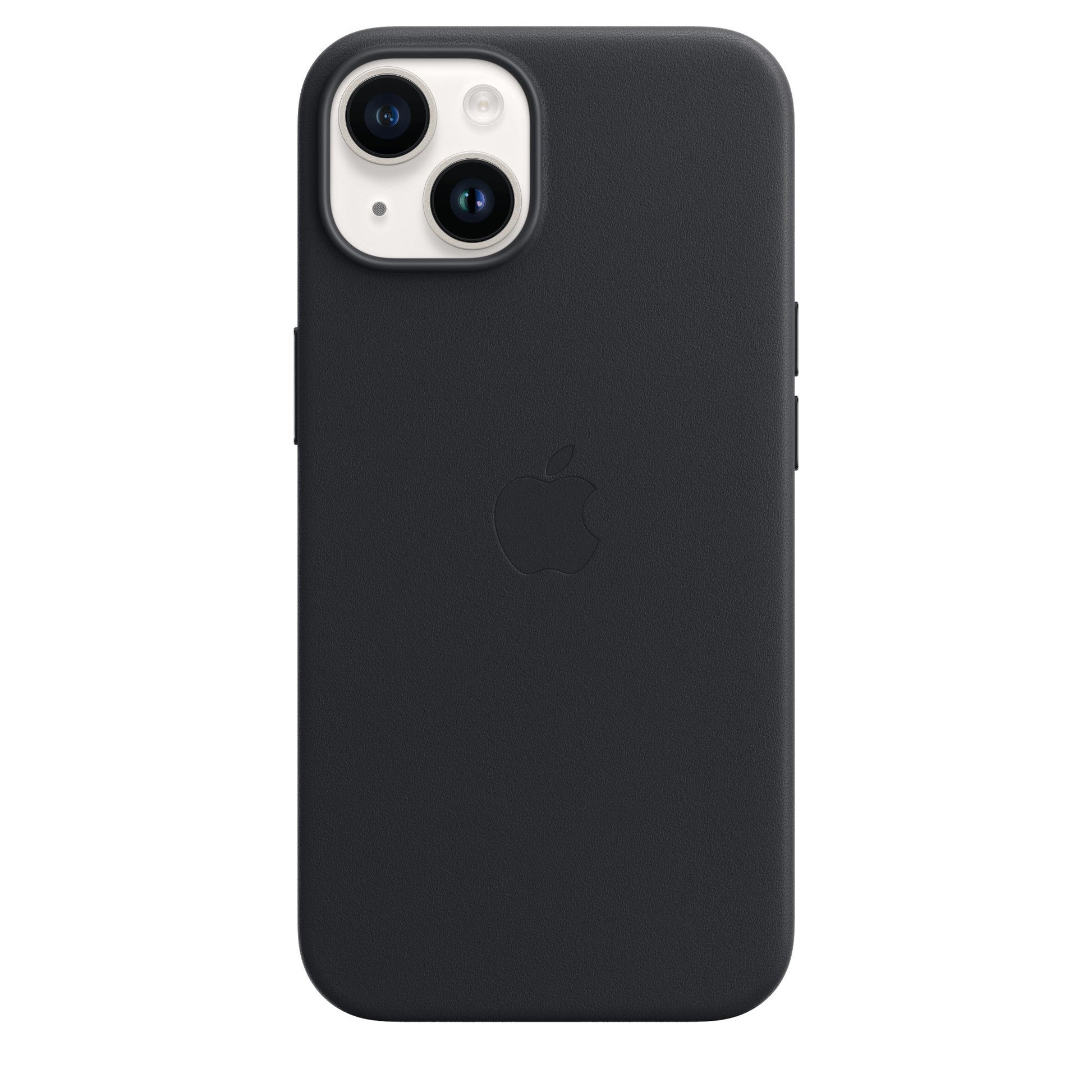 Husa iPhone 14 Plus Apple cu MagSafe, Piele - Culoare Midnight