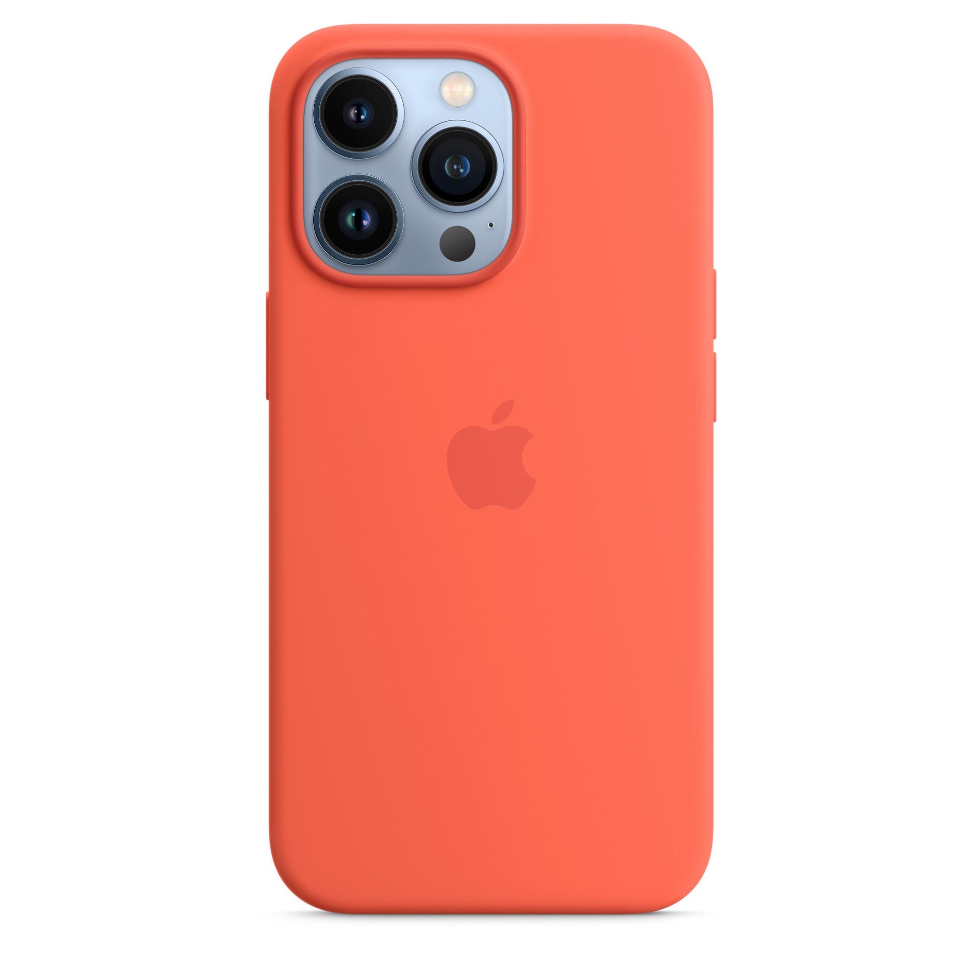 Husa iPhone 13 pro Apple cu MagSafe Silicon - Culoare Nectarine