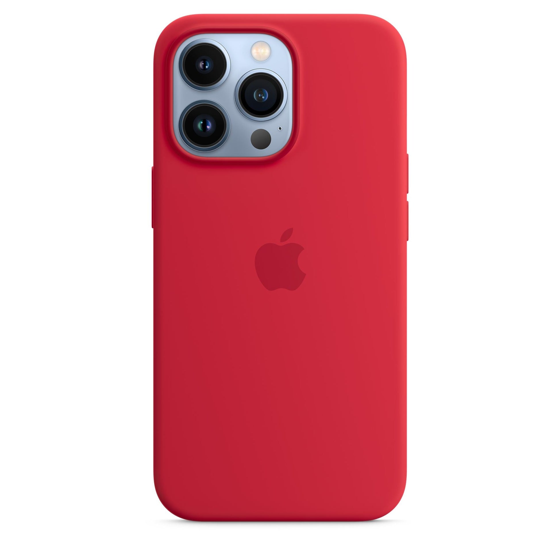 Husa de protectie Apple cu MagSafe pentru iPhone 13 Pro Max, Silicon - Culoare Red - mag-genius-accesorii