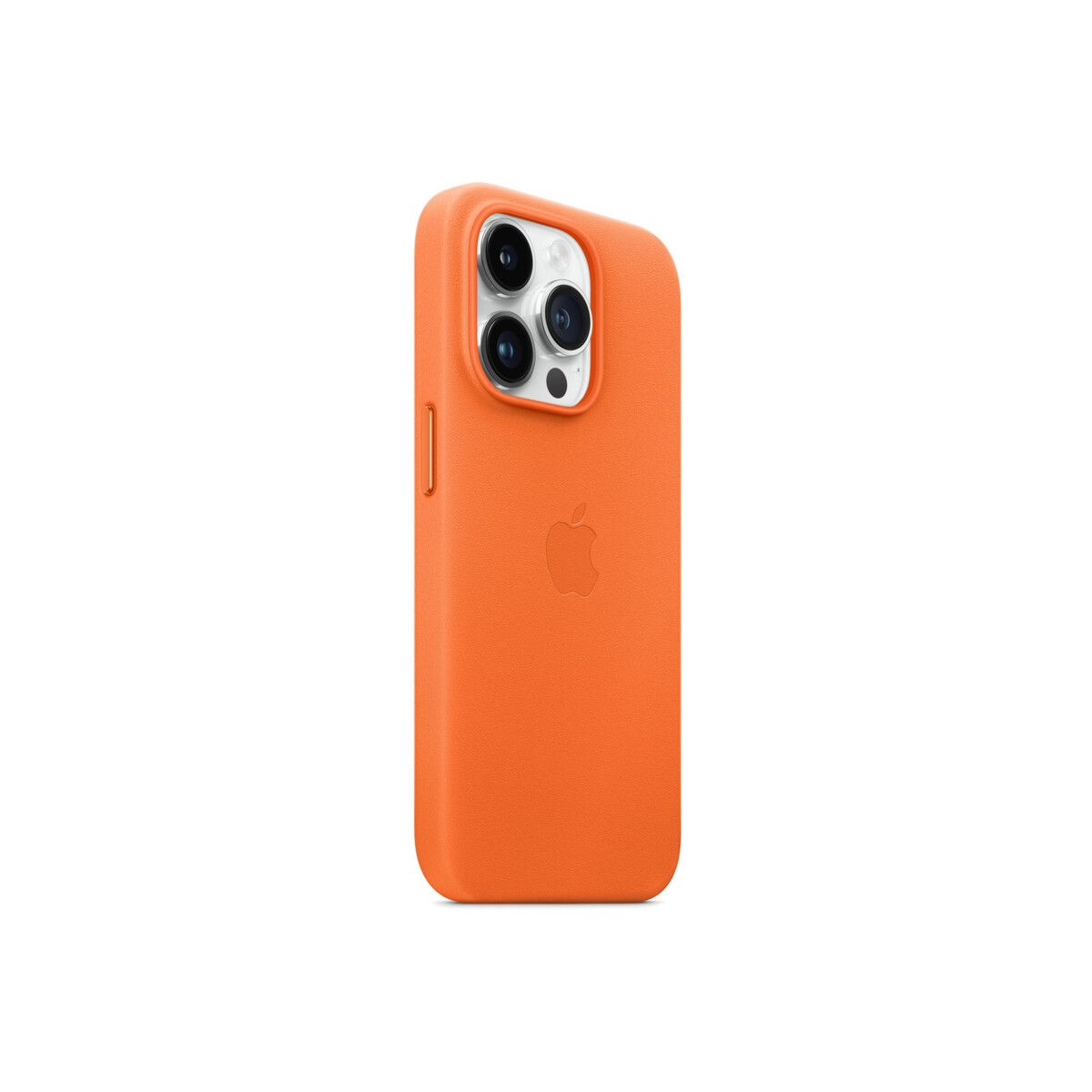 Husa de protectie Apple cu MagSafe pentru iPhone 13 Pro Max, Silicon - Culoare Marigold - mag-genius-accesorii