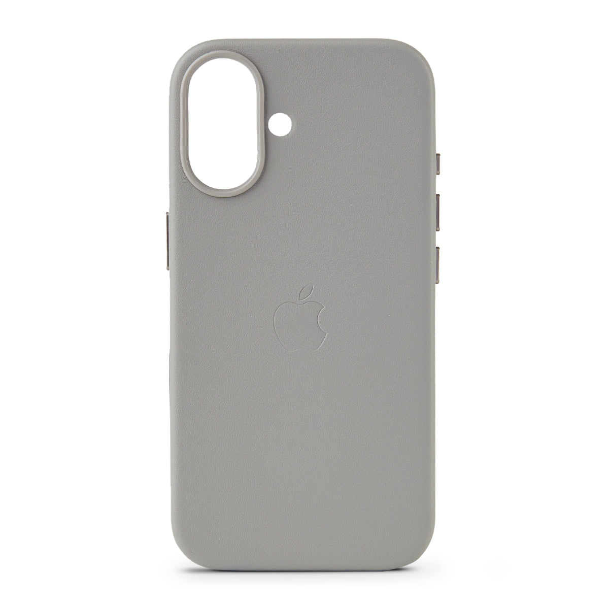 Husa iPhone 16 Apple cu MagSafe , Piele Light Gray