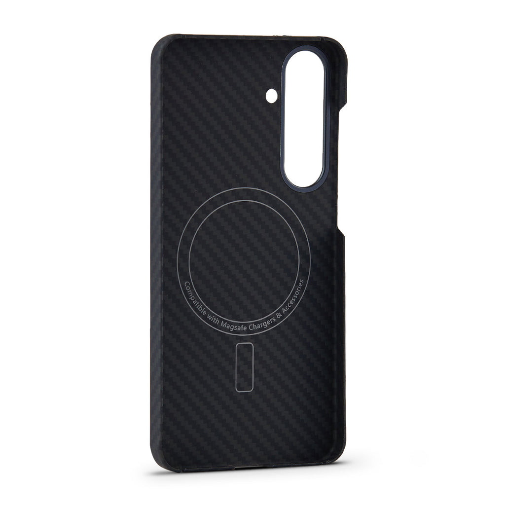 Husa Samsung S24 Kevlar MagEZ 3, 600D Black, MagSafe