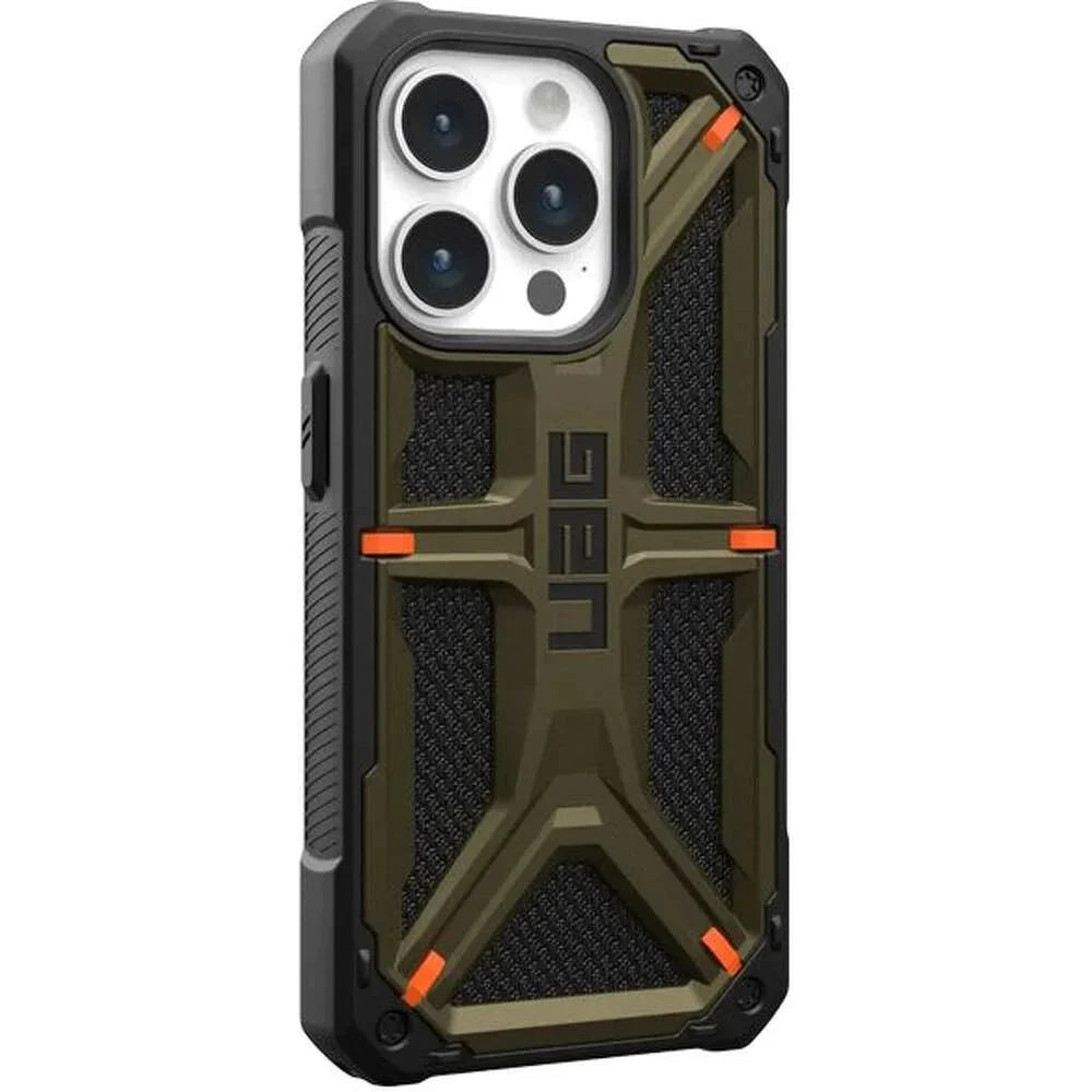 Husa de ProtectieiPhone 13 Pro - UAG Monarch Kevlar Element Green - mag-genius-accesorii