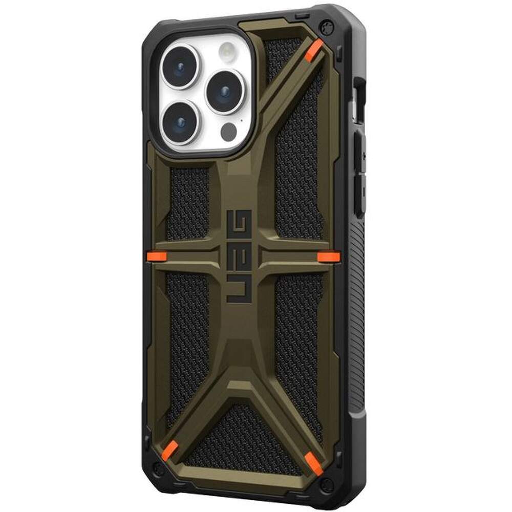 Husa iPhone 14 Pro Max UAG Monarch Carbon - Element Green