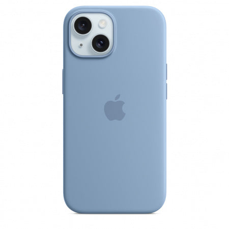 Husa iPhone 15 Apple Silicon cu MagSafe ,Winter Blue