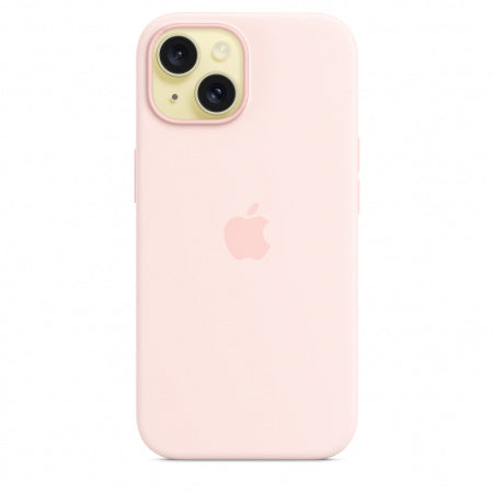 Husa iPhone 15 Apple Silicon cu MagSafe  ,Light Pink