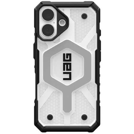 Husa UAG Pathfinder MagSafe Transparentă pentru iPhone 16 Plus Ice