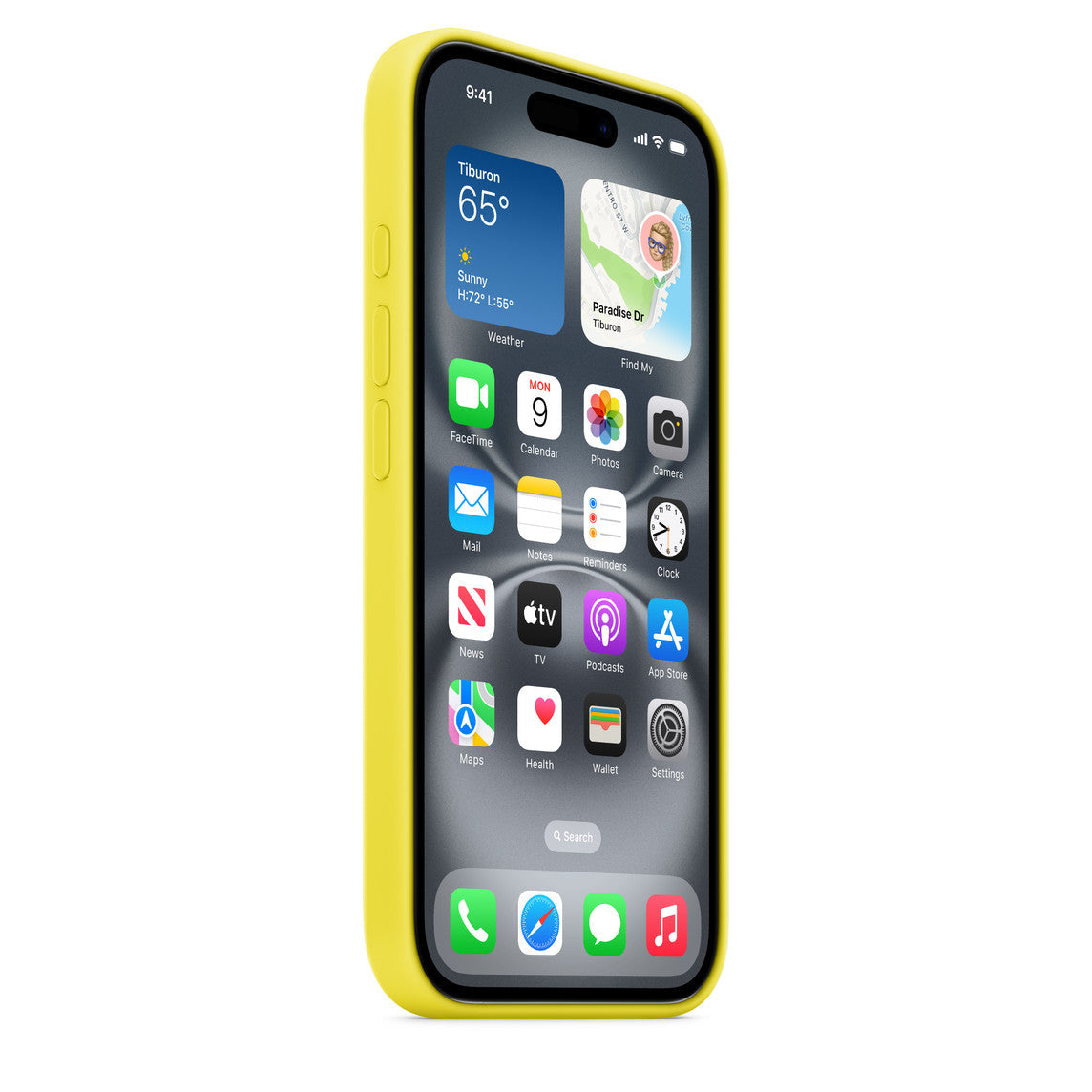 Husa iPhone 16 Pro Max Apple Silicon cu MagSafe Star Fruit