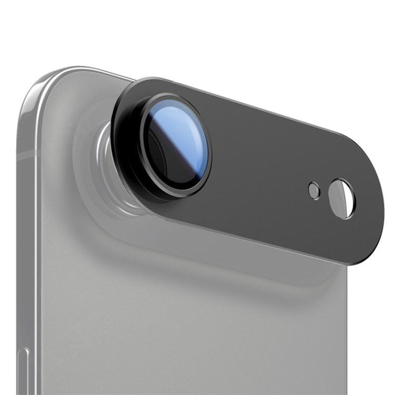 Folie Camere iPhone 17 Air - KIT, FullGlue Cover, Metallic ,Black
