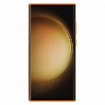 Husa  Samsung Galaxy S24 Ultra, Piele Camel