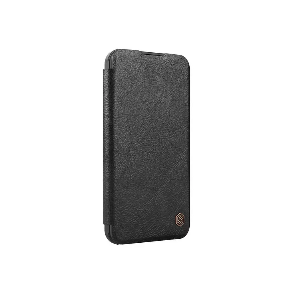 Husa Nillkin pentru Samsung S24, Qin Leather, PC Leather | BLACK