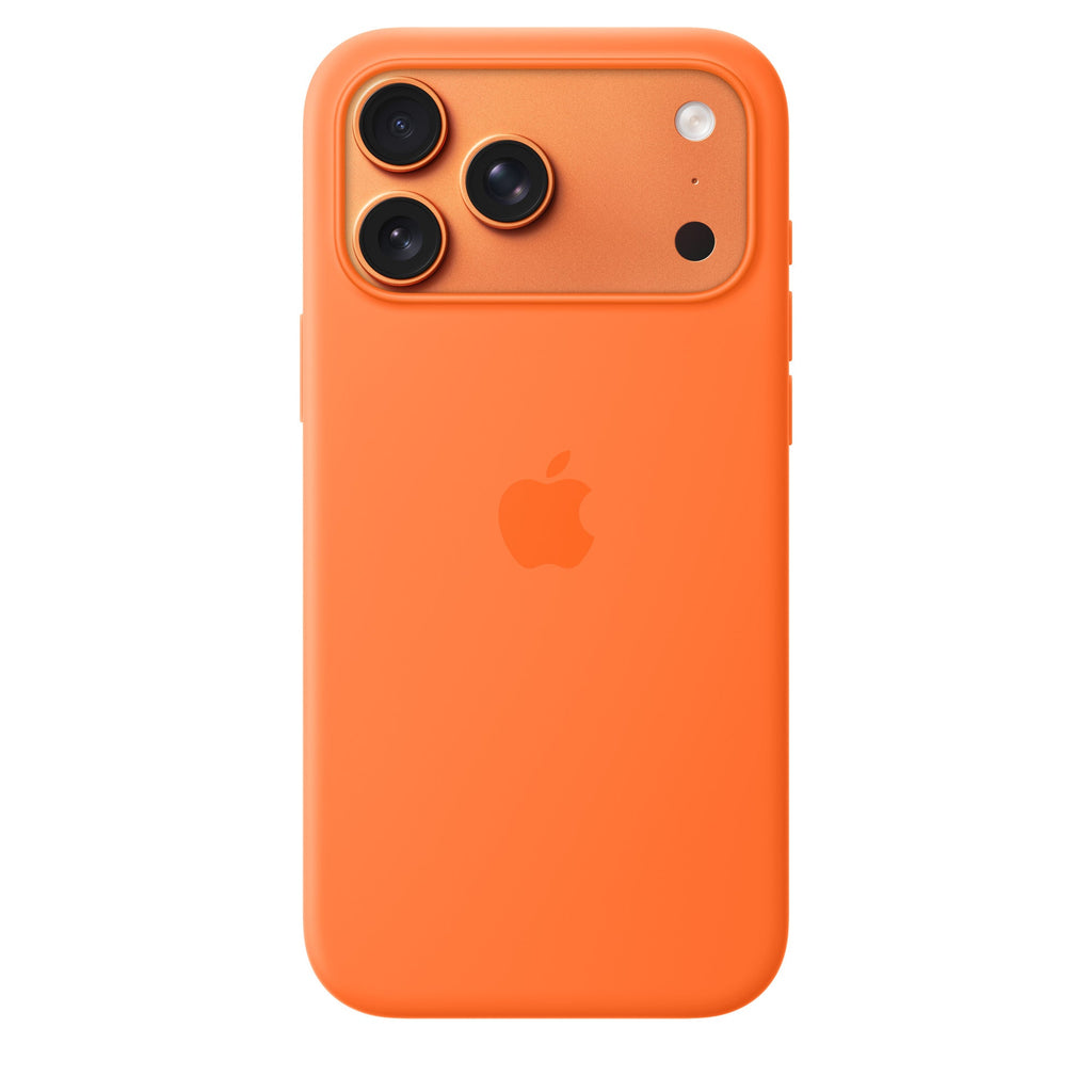 Husa Apple iPhone 17 Pro Max Silicone cu MagSafe – Orange