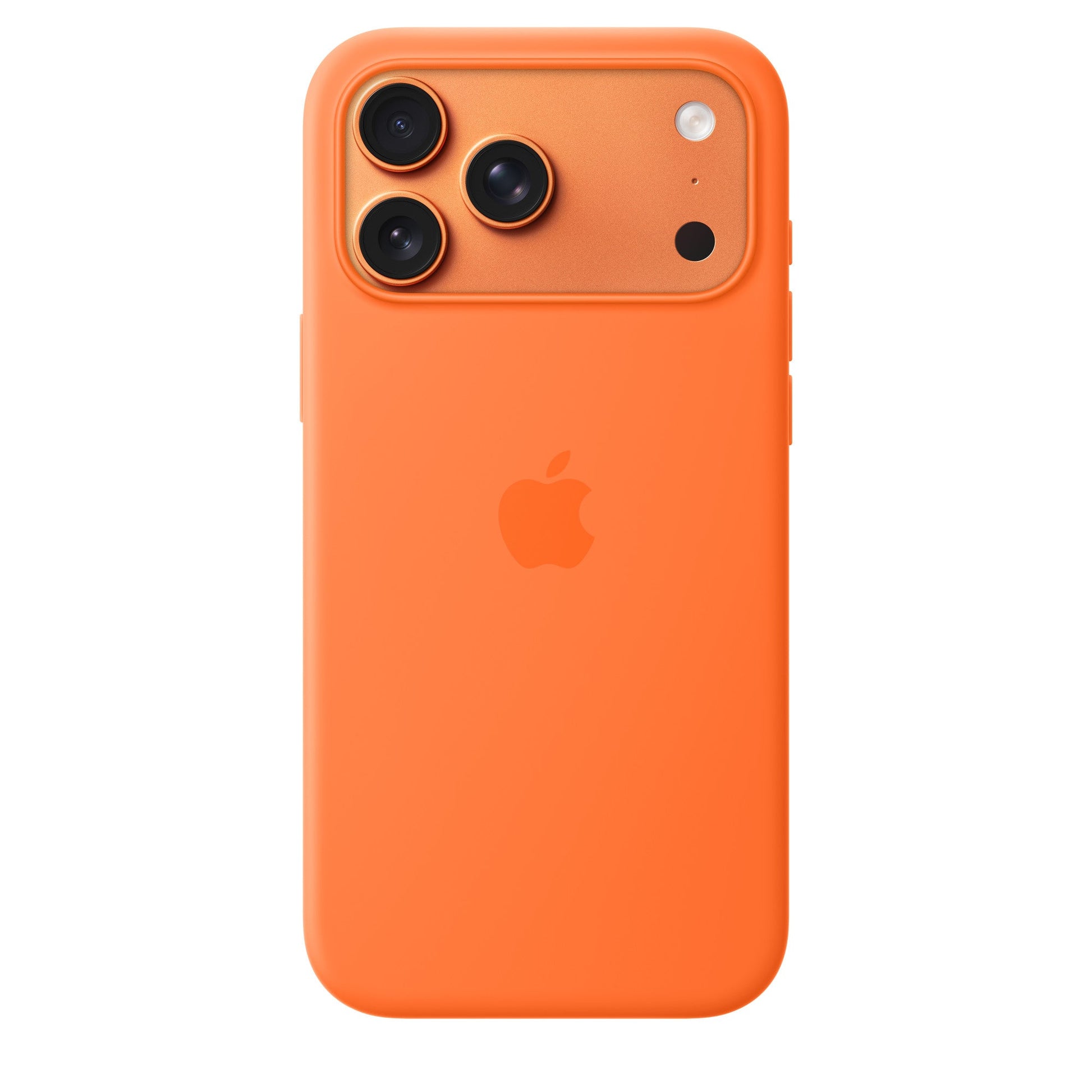 Husa Apple iPhone 17 Pro Max Silicone cu MagSafe – Orange