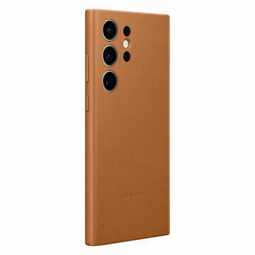 Husa  Samsung Galaxy S24 Ultra, Piele Camel