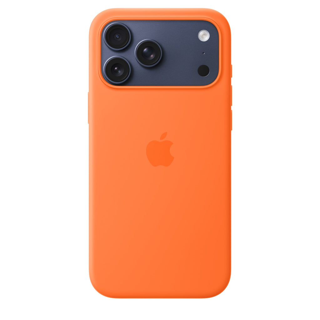 Husa Apple iPhone 17 Pro Max Silicone cu MagSafe – Orange