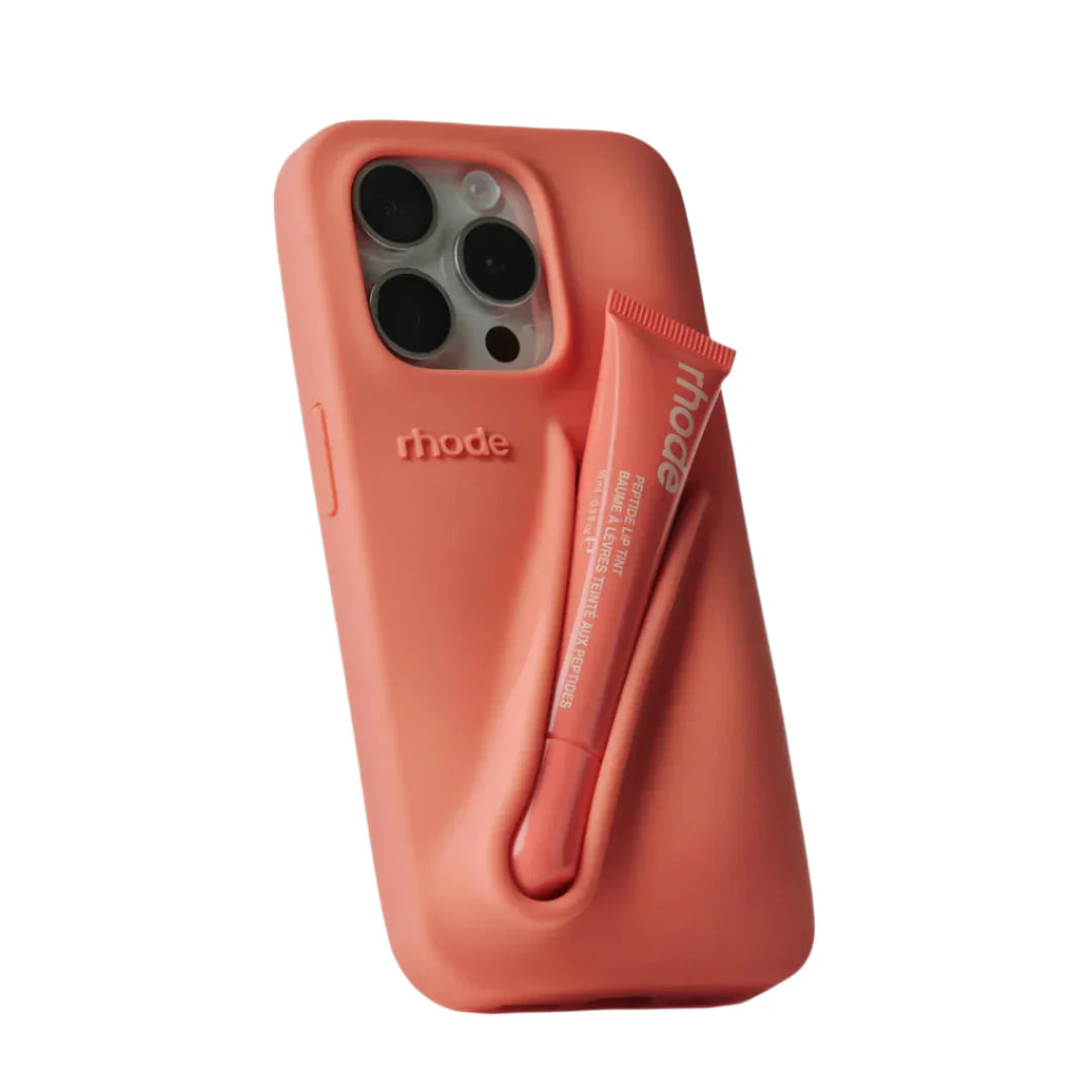 Husa iPhone 16 Pro Max Rhode Peach Pit+ Luciu inclus