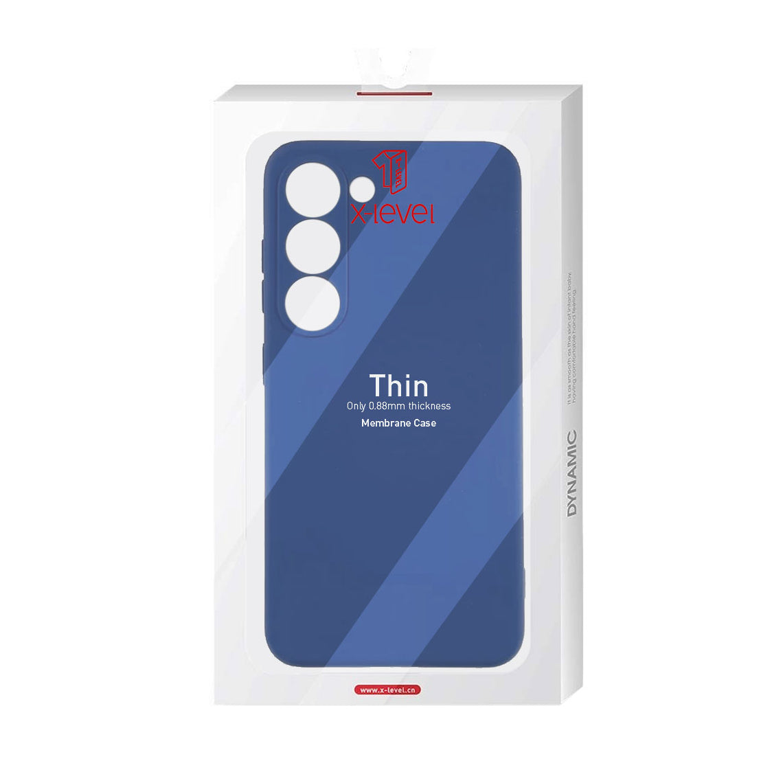 Husa X-Level Thin - Samsung S24 - MicroFiber  Albastru