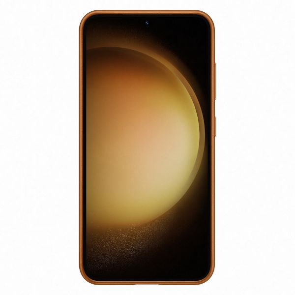 Husa Samsung Galaxy S23 Plus, Piele Camel