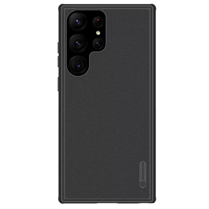 Husa Samsung Galaxy S23 Ultra Nillkin Super Frosted Shield Pro, negru