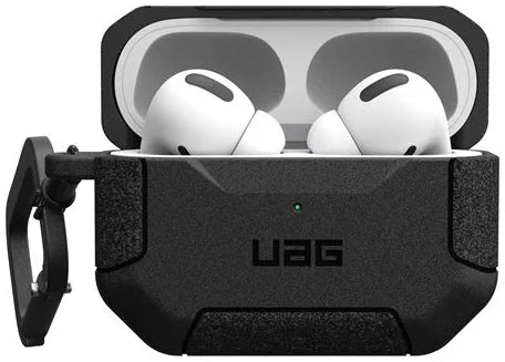 Husa AirPods 1,2 -UAG Scout, Black Compatibila Apple
