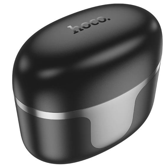 Hoco Casti Wireless, Ear Buds, BT 5.3, 180h StandBy, 300mAh, Power LED, Snowflake, BLACK