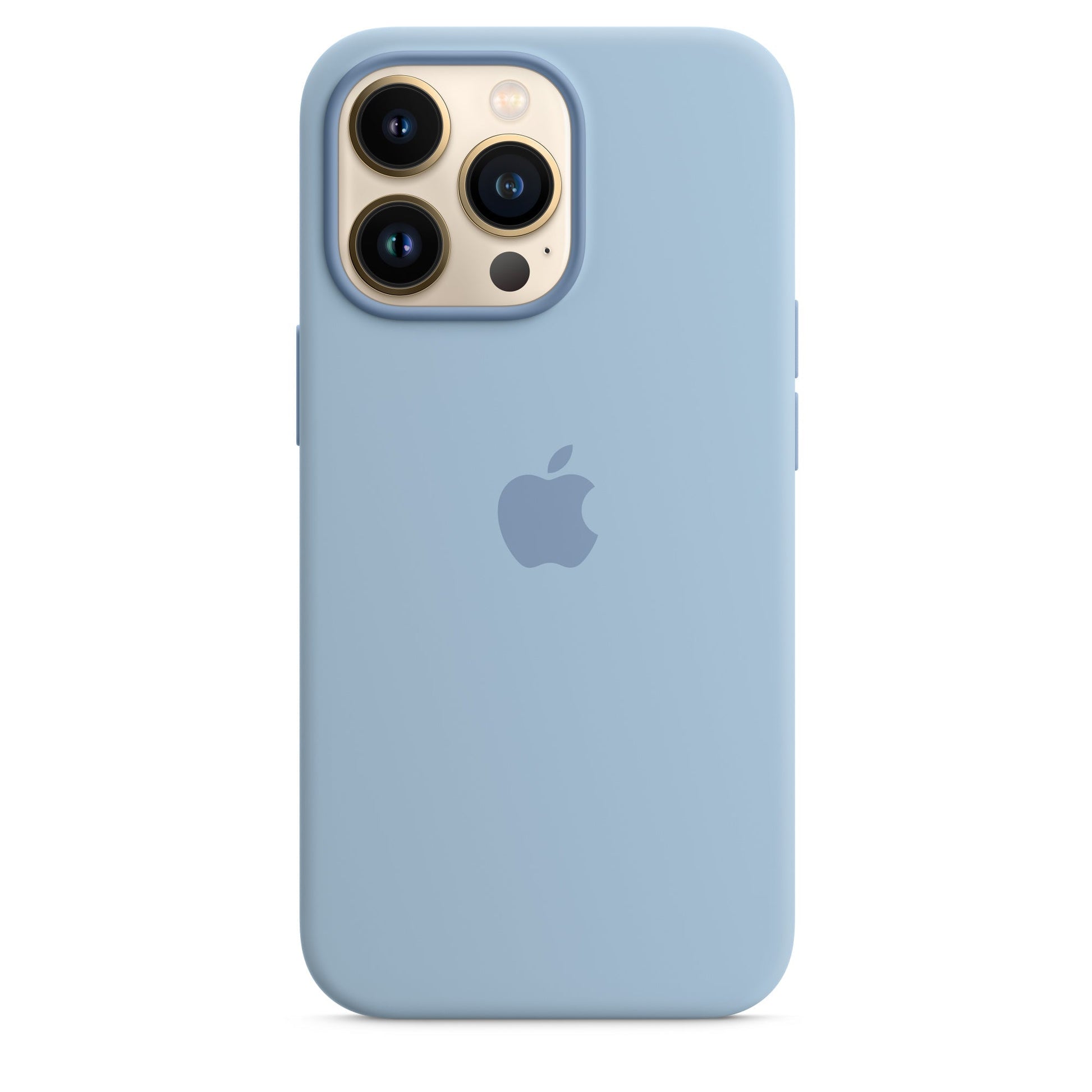 Husa de protectie Apple cu MagSafe pentru iPhone 13 Pro Max, Silicon - Culoare Blue Fog - mag-genius-accesorii