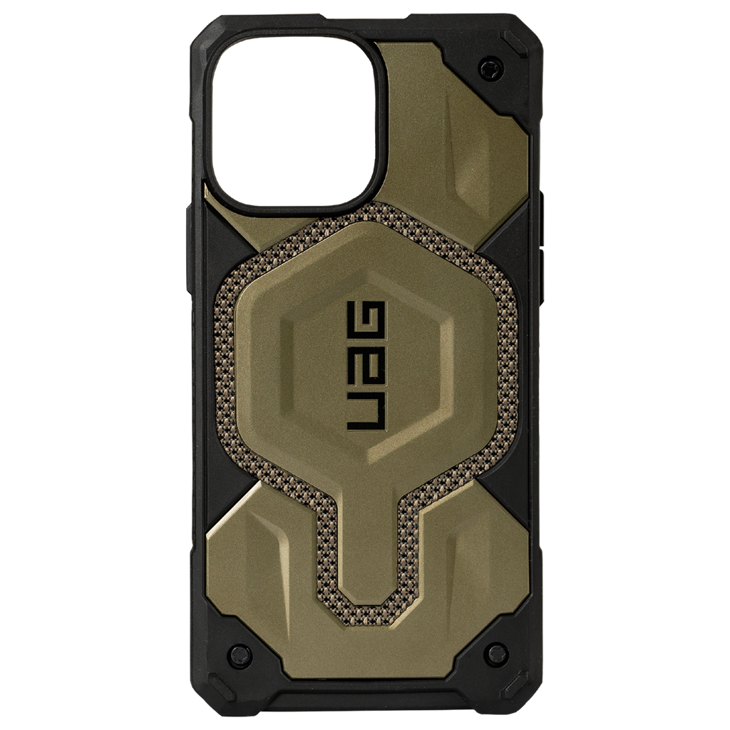 Husa iPhone 13 Pro - UAG Monarch Pro MagSafe Kevlar Element Green