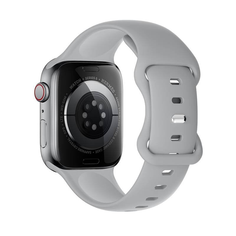 Curea Apple iWatch Hoco WA15 Flexible Series 8 42/44/45/49 mm Gray - mag-genius-accesorii