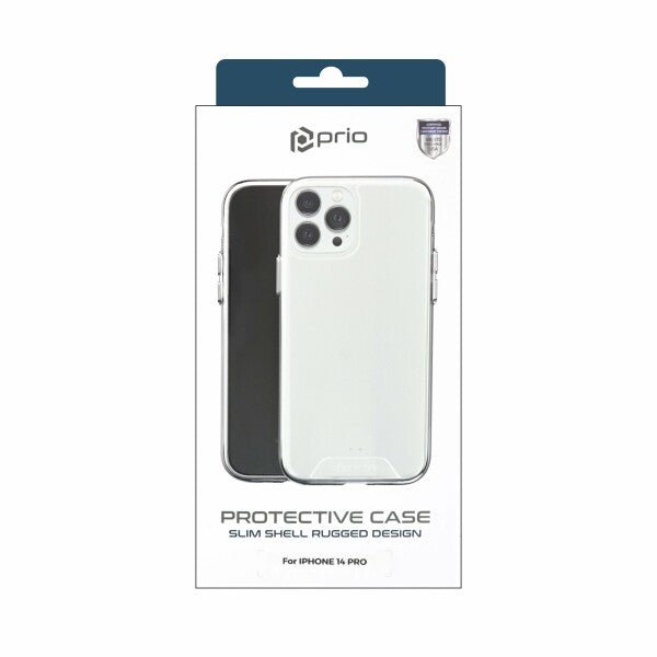 Husa Silicon Antisoc, Prio, iPhone 14 PRO , Transparenta - mag-genius-accesorii