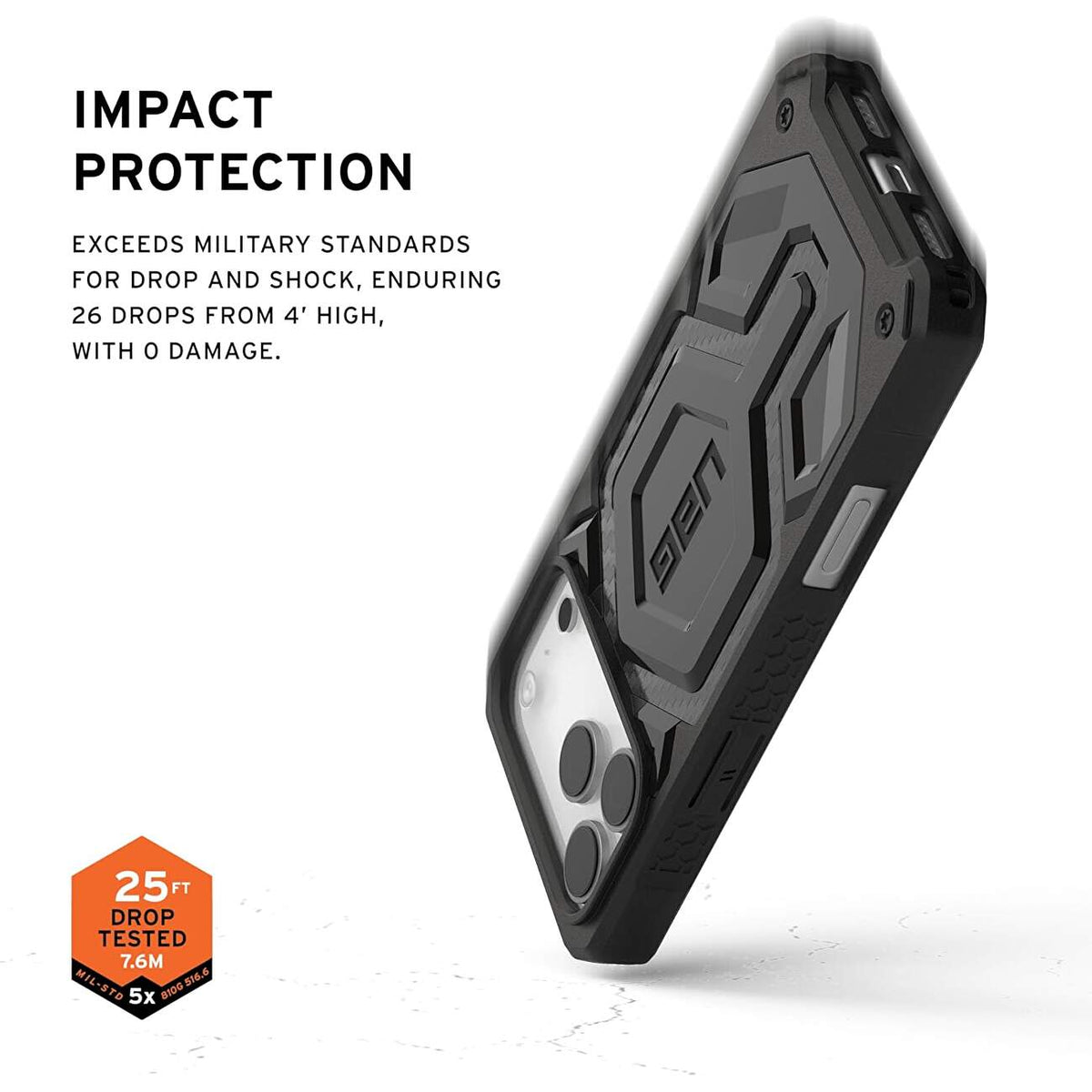 Husa pentru iPhone 17 Pro Max - UAG Monarch Pro - Carbon Fiber