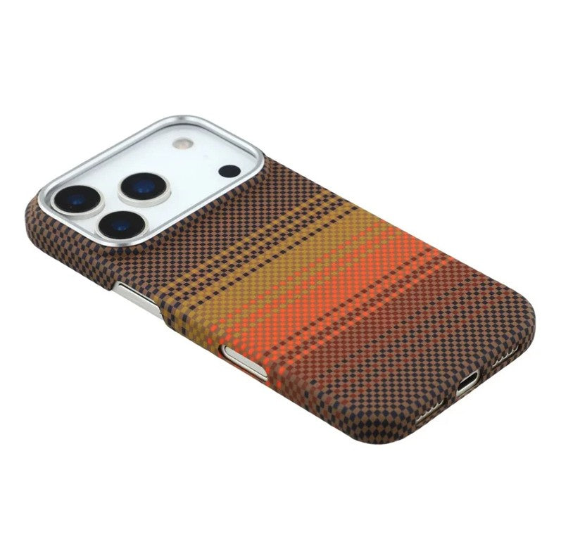 Husa  iPhone 17 Pro Max MagEZ 7 din Aramidă 600D, Sunset cu MagSafe, Ultra Slim