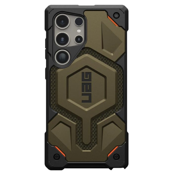Husa Samsung Galaxy S23 Ultra 5G - UAG Monarch Pro MagSafe Kevlar Element Green