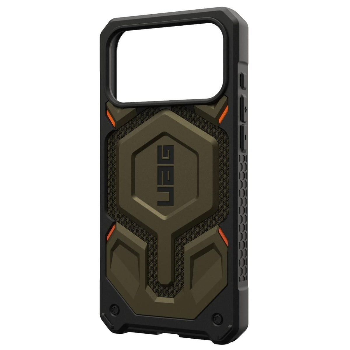 Husa iPhone 17 Pro Max, UAG Monarch Pro Kevlar MagSafe, Element Green