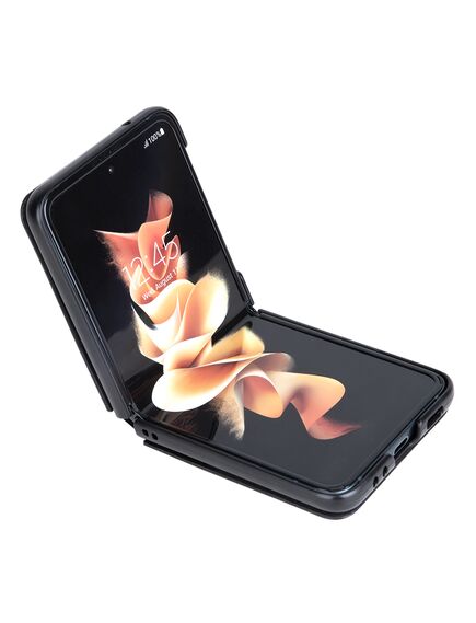 Husa Nillkin, pentru Samsung Galaxy Z Flip 4, Qin Leather, PC Leather, BLACK