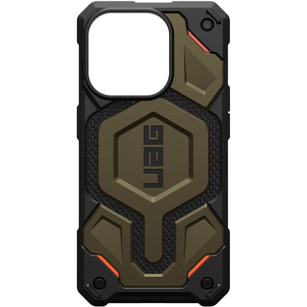 Husa iPhone 15 Pro - UAG Monarch Pro MagSafe Kevlar Element Green