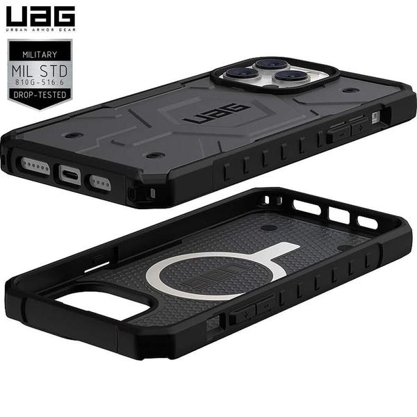 Husa iPhone 16 Pro UAG Pathfinder cu MagSafe Gri