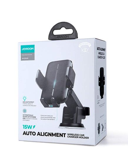 Suport Auto cu incarcare Wireless, cleme laterale, montaj Bord