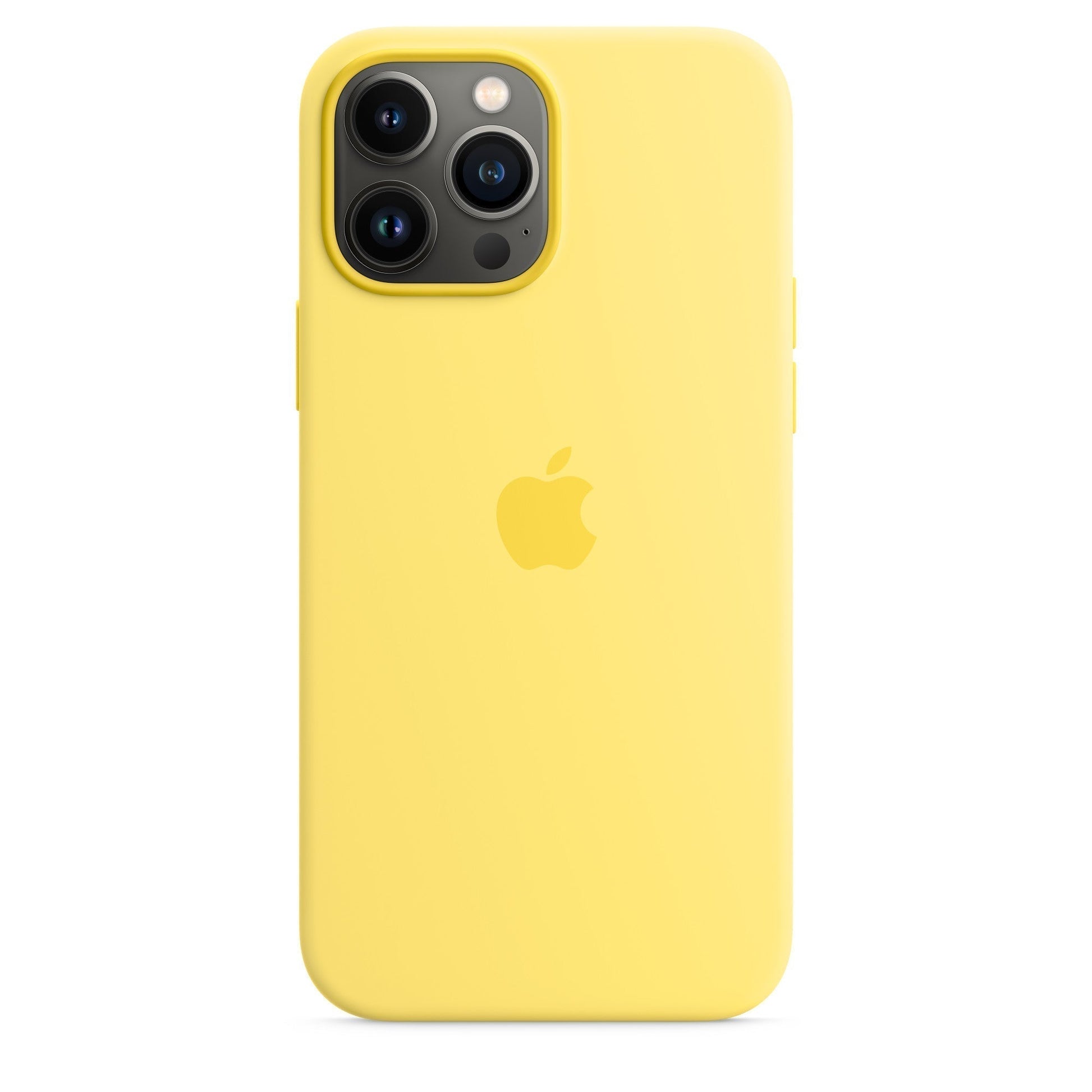 Husa iPhone 13 Pro Max Apple cu MagSafe , Silicon - Culoare Lemon Zest