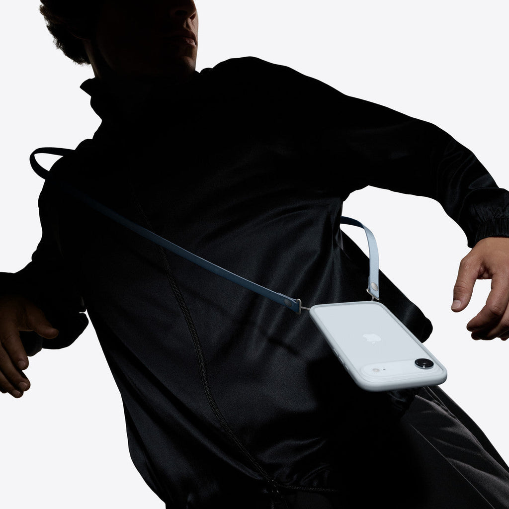 Curea Apple Crossbody Strap,Black