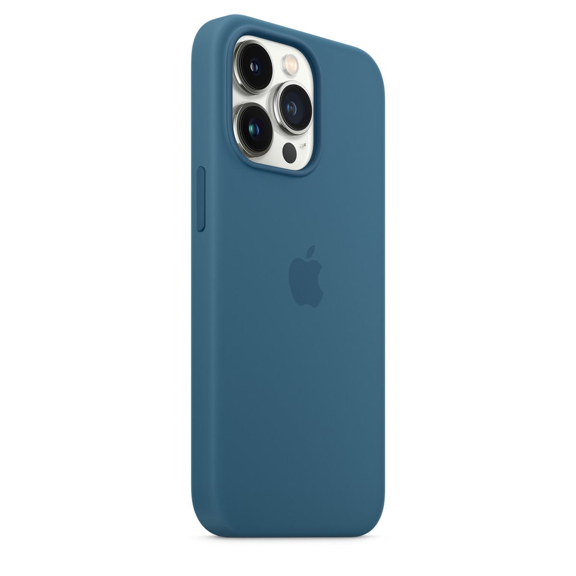 Husa de protectie Apple cu MagSafe pentru iPhone 13 Mini, Silicon - Culoare Blue Jay - mag-genius-accesorii
