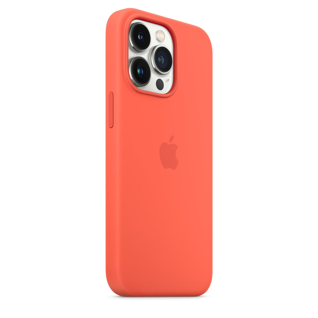 Husa iPhone 13 pro Apple cu MagSafe  Silicon - Culoare Nectarine