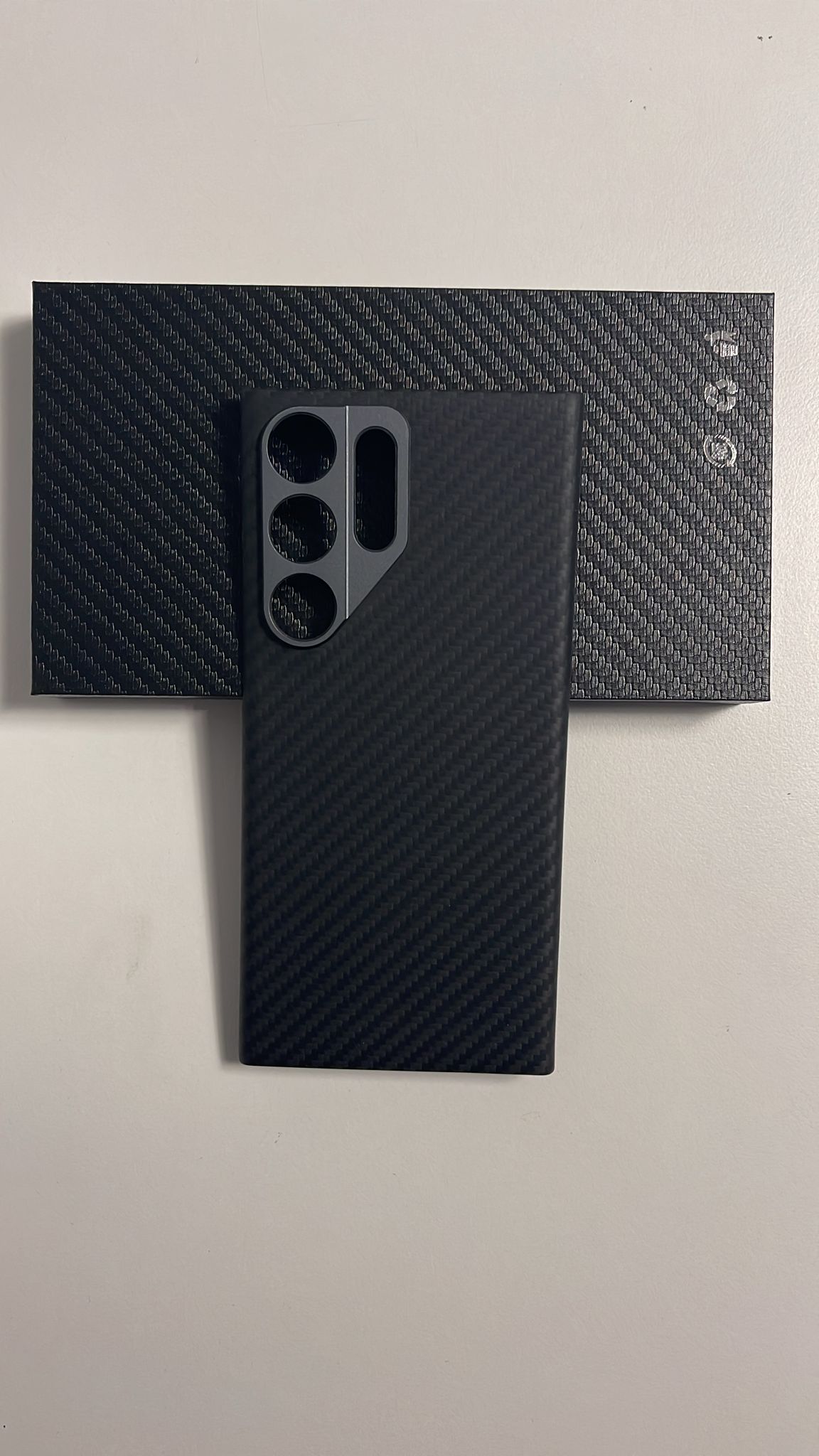 Husă Samsung S23 Ultra Kevlar MagEZ 3 – 600D Black, MagSafe