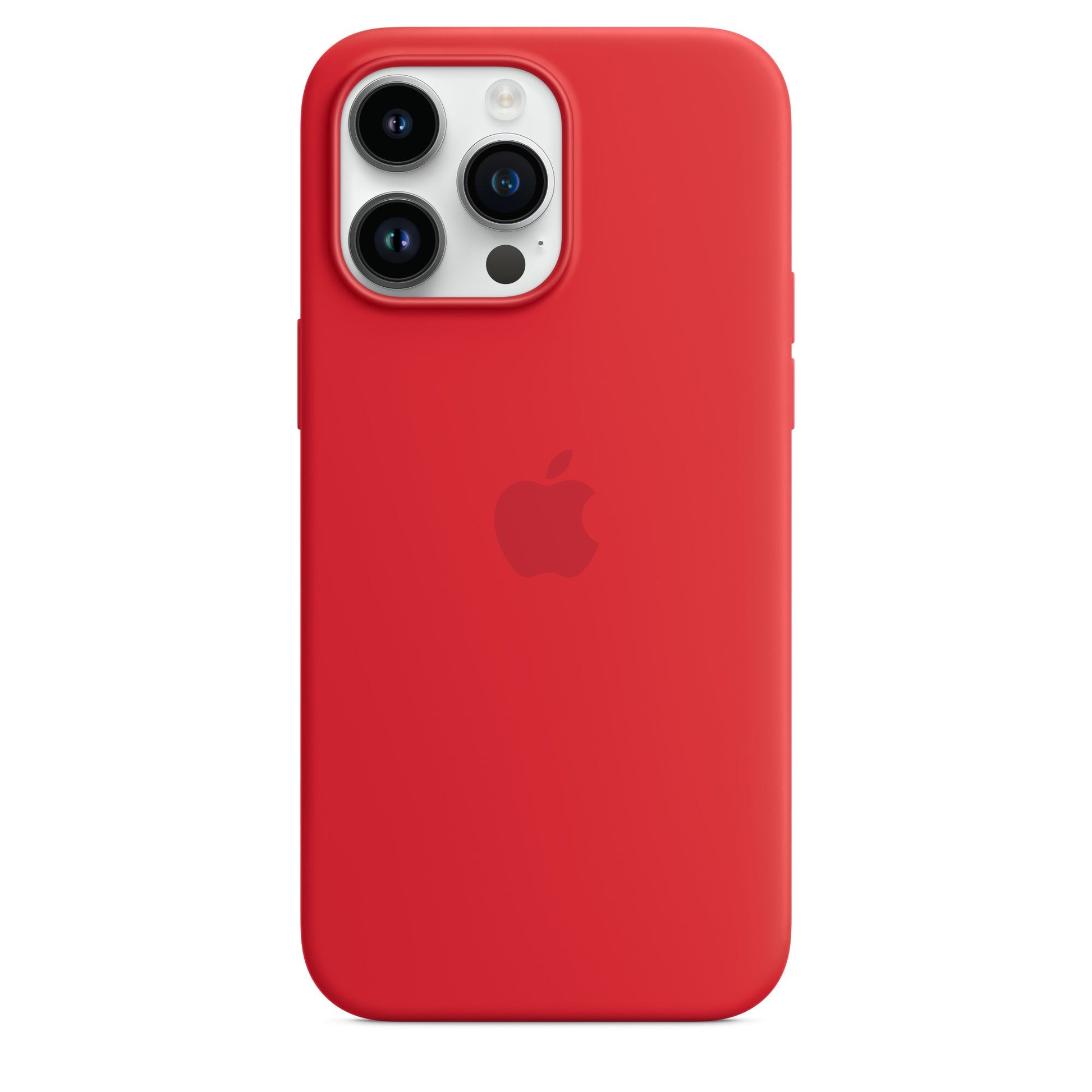 Husa de protectie Apple cu MagSafe pentru iPhone 12 Pro, Silicon - Culoare Red - mag-genius-accesorii