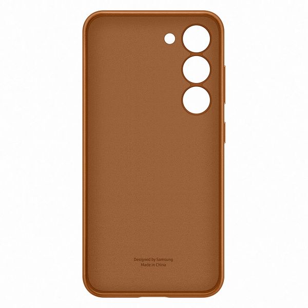 Husa Samsung Galaxy S24 Plus, din Piele ecologica, Camel