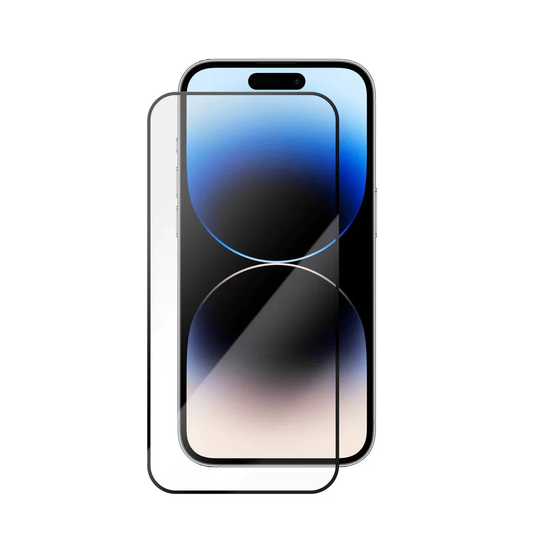 FOLIE IPHONE 14 PRO MAX, FULL FRAME TEMPERED GLASS - mag-genius-accesorii