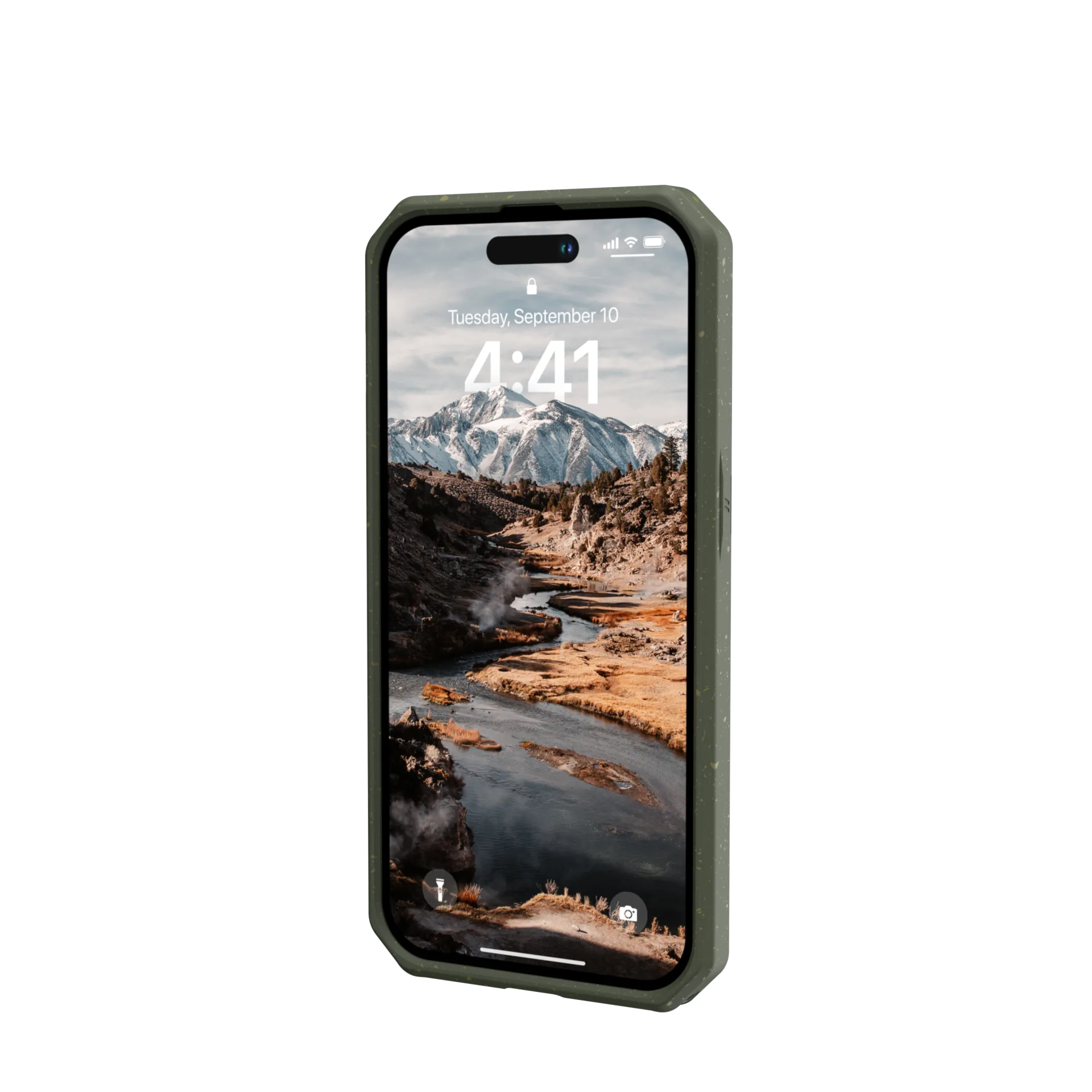 Husa de Protectie pentru iPhone 15 Pro Max UAG Outback Olive
