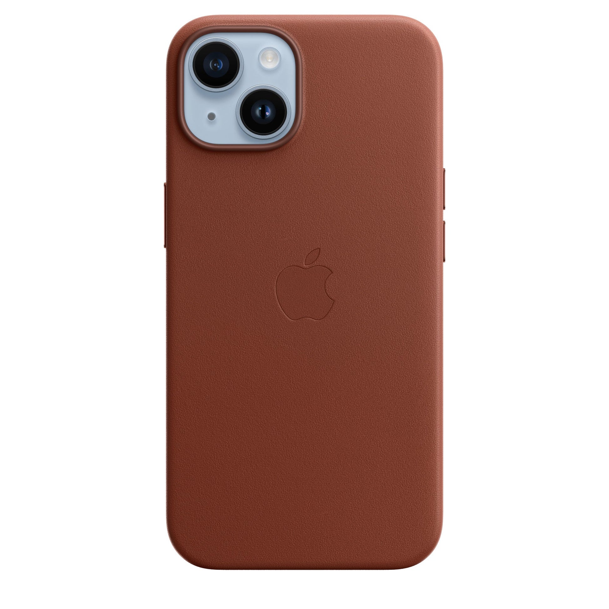 Husa iPhone 14 Plus Apple cu MagSafe, Piele - Culoare Umber
