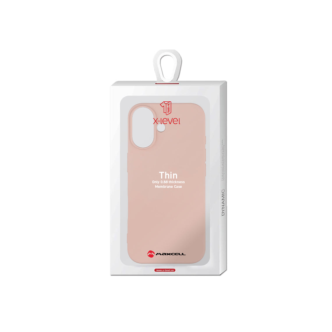 Husa X-Level » iPhone 17, Thin Series, SoftTouch, PINK